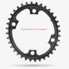 Absolute Black Premium OVAL ROAD 110/4 BCD Dura Ace FC-R9100/9150/9000/Ultegra FC-R8000/8050/6800 39 Zähne Kettenblatt -Shimano and Sram Store absoluteblack road Oval chainring dura ace 36 9459 0
