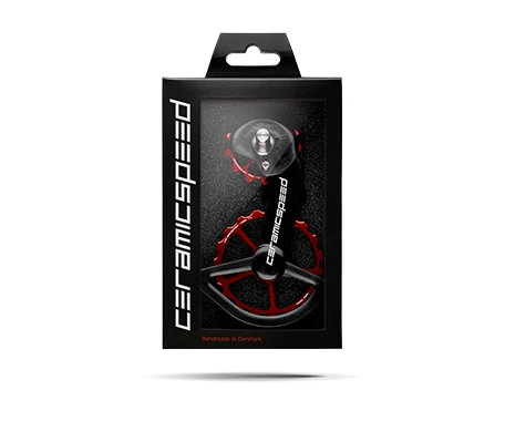 CeramicSpeed OSPW System Road Shimano 9100/9150/8000 Red Coated Schaltwerkrädchen-System 4 CeramicSpeed OSPW System Road Shimano 9100/9150/8000 Red Coated Schaltwerkrädchen-System – Bild 2