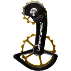CeramicSpeed OSPW System Road Shimano RD-R9250 Di2/Ultegra RD-R8150 Di2 Gold Coated Schaltwerkrädchen-System