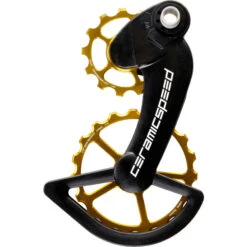 CeramicSpeed OSPW Campagnolo EPS 12fach Gold Coated Schaltwerkrädchen-System