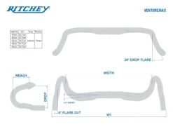 Ritchey WCS Carbon VentureMax 44cm Lenker -Shimano and Sram Store ritchey wcs carbon venturemax lenker 6 21912 5