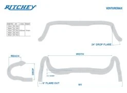 Ritchey WCS VentureMax V2 Di2 Internal 40cm Lenker -Shimano and Sram Store ritchey wcs venturemax lenker 6