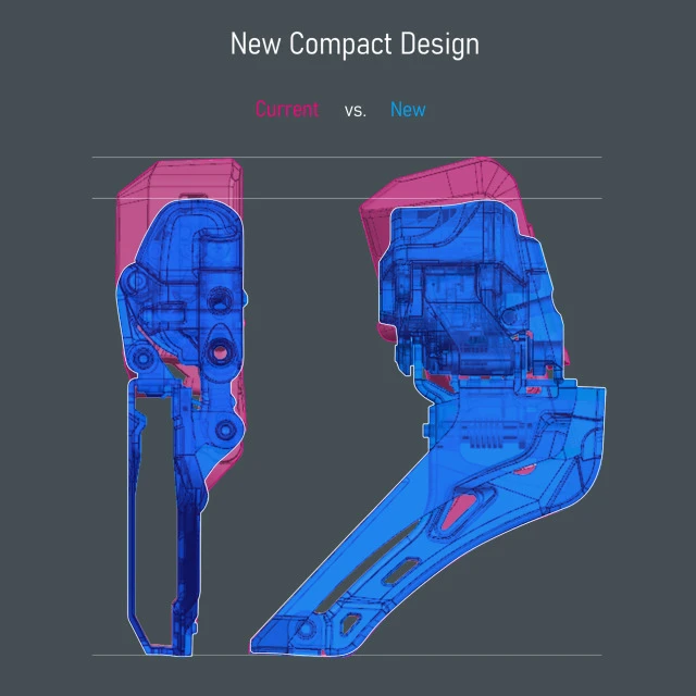 Shimano Dura Ace Di2 FD-R9250 Anlöt 2x12fach Umwerfer 6 Shimano Dura Ace Di2 FD-R9250 Anlöt 2x12fach Umwerfer – Bild 4