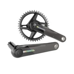 Sram Force Wide AXS Powermeter DUB 1x12 40 Zähne 170mm Black/iridescent Kurbelgarnitur -Shimano and Sram Store sram force axs powermeter dub 1 12 40 powermeter kurbel 2 23410 2 23411 2 23412 2