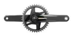 Sram Force Wide AXS Powermeter DUB 1x12 40 Zähne 170mm Black/iridescent Kurbelgarnitur
