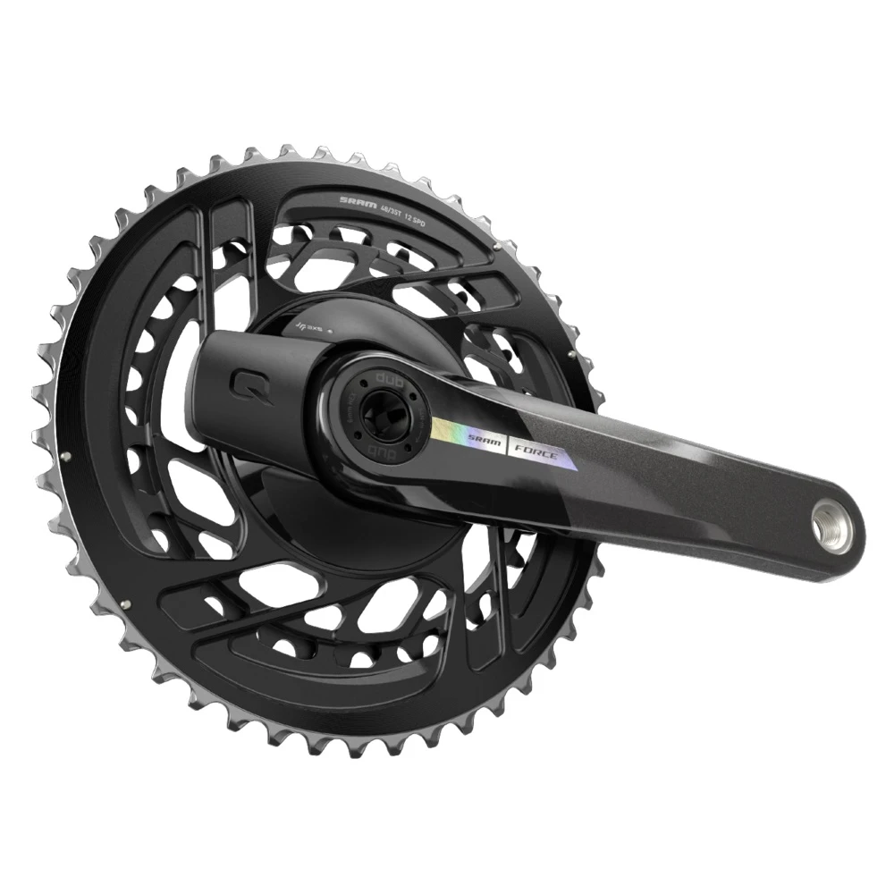 Sram Force AXS Powermeter DUB 2x12 48-35 172.5mm Black/iridescent Kurbelgarnitur 4 Sram Force AXS Powermeter DUB 2x12 48-35 172.5mm Black/iridescent Kurbelgarnitur – Bild 2