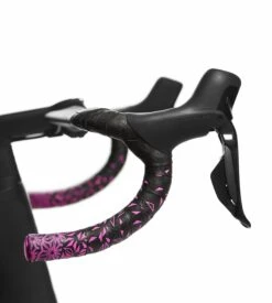Supacaz Super Sticky Kush Star Fade Neon Pink Lenkerband -Shimano and Sram Store supacaz super sticky kush star fade neon pink lenkerband 2